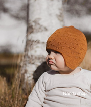 briarbaby cashmere wool double face baby boy male and female baby autumn winter knitted hat thickened