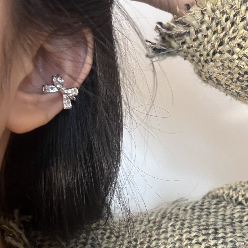 [楼哈哈]轻奢高级感蝴蝶结耳骨夹无耳洞女气质耳夹高级感小众耳饰,淘宝优惠券,粉丝福利购,淘宝优惠卷