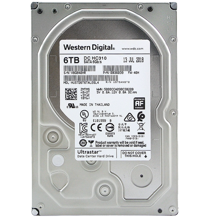 WD/西部数据 HUS726T6TALE6L4 西数6TB企业级NAS3.5寸7200转256MB - 图3