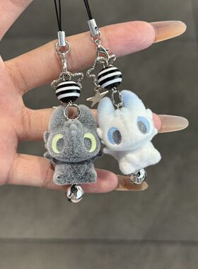 驯龙高手无牙仔铃铛挂件玩偶植绒