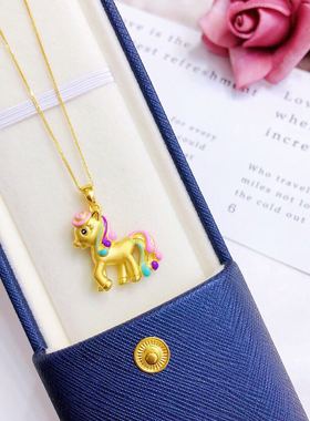 diy沙金饰品古法滴油卡通吊坠