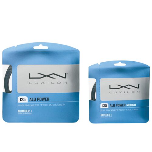 【包邮】Luxilon力士浪网球线Alu Power rough 125 4G费德勒硬线 - 图1