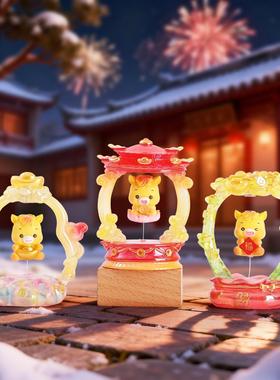 卡通马年手办悬浮神马招財来网红爆款盲盒创意新年礼物生肖马摆件