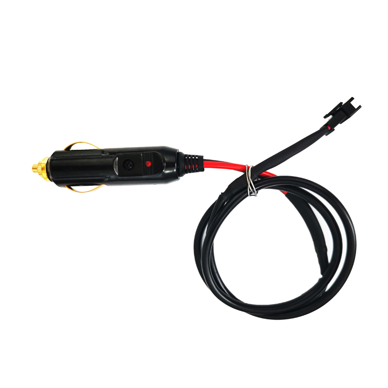 定位器原装电源线4P连接插头点烟器连接头 - 图0