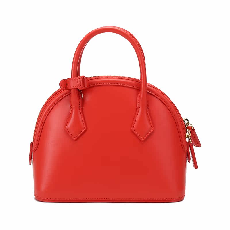 mcm女士anna系列牛皮革手提斜挎包 珍品网女士包袋