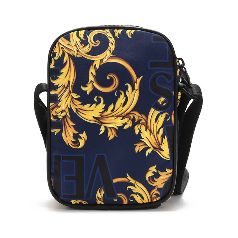 versace /范思哲男士织物斜挎包 珍品网男士包袋