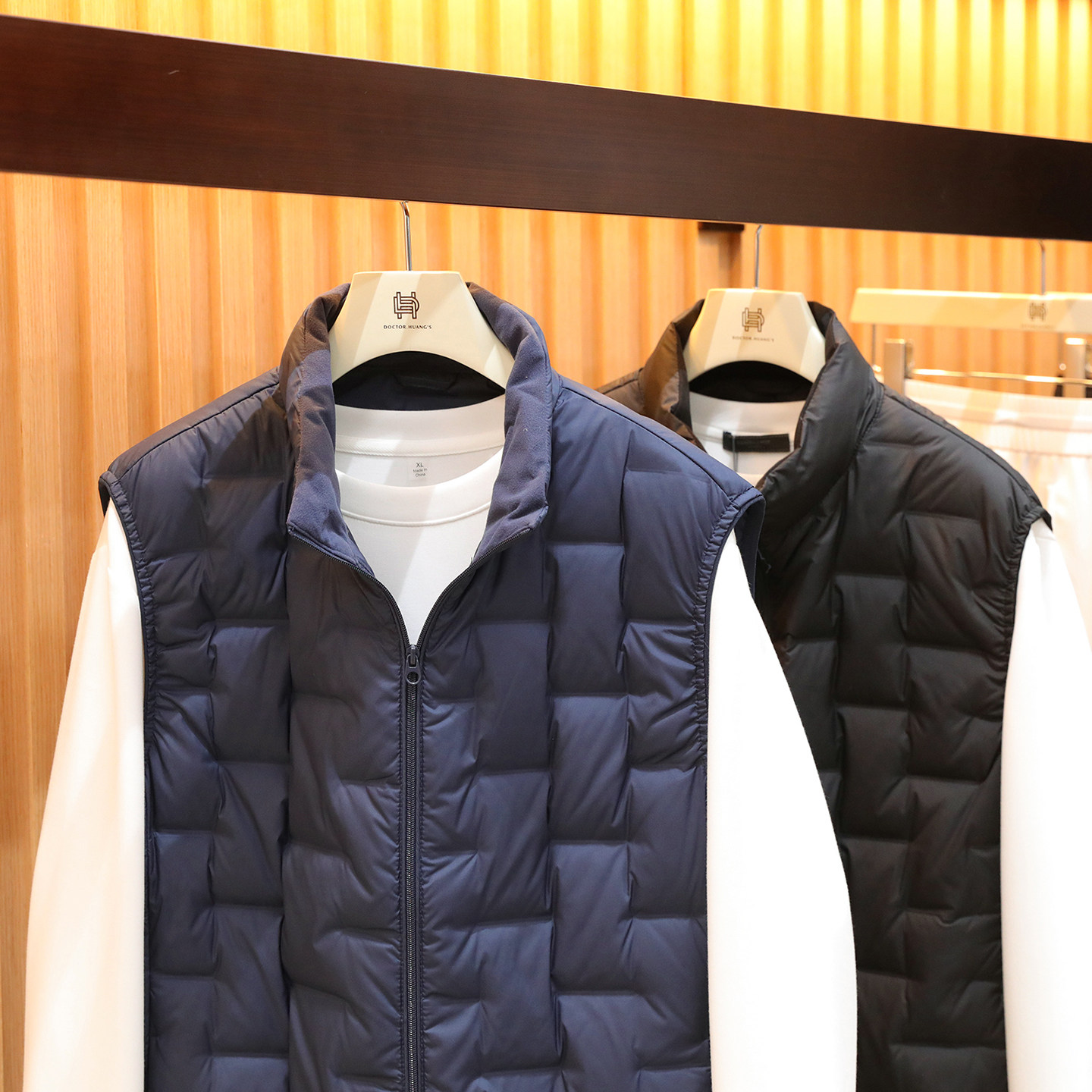 【90鸭绒+防风抗水-压胶锁绒】秋冬季男士立领休闲百搭羽绒马甲潮,淘宝优惠券,粉丝福利购,淘宝优惠卷