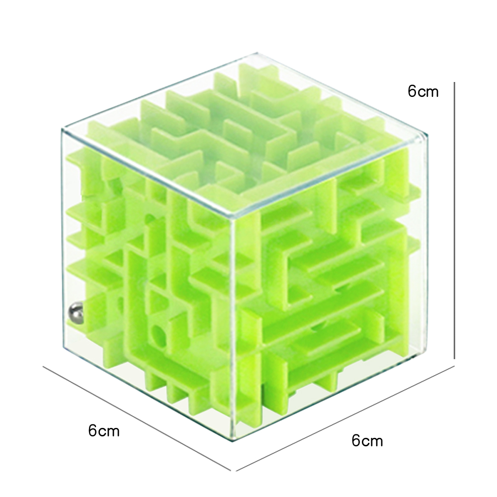 儿童生日礼物益智玩具塑料3D滚珠立体平衡走珠减压魔方迷宫球礼品 - 图2