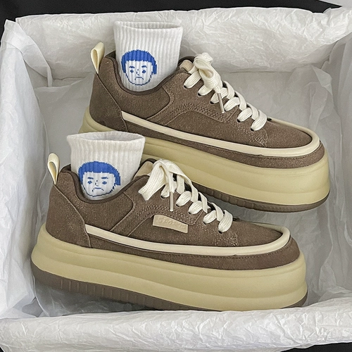 Tide, оригинальные универсальные весенние кроссовки на платформе, демисезонная спортивная белая обувь для отдыха