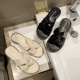 Тапочки, летняя модная обувь, универсальные слайдеры для выхода на улицу, 2022, популярно в интернете