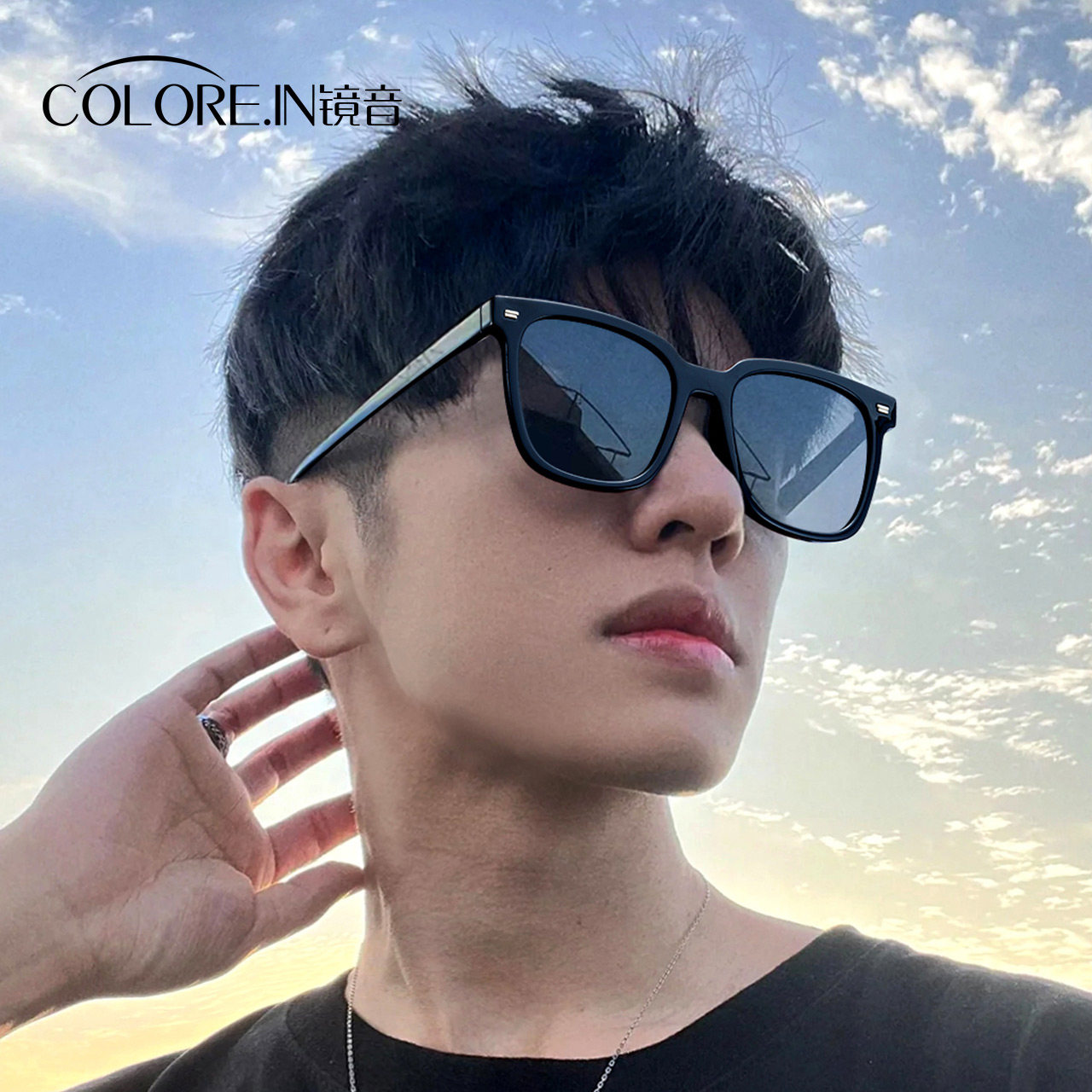 墨镜男士gm偏光开车防紫外线强光女 colorein眼镜太阳眼镜