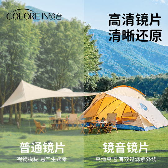 镜音儿童墨镜偏光防晒男童男孩女孩可折叠太阳镜防紫外线宝宝眼镜