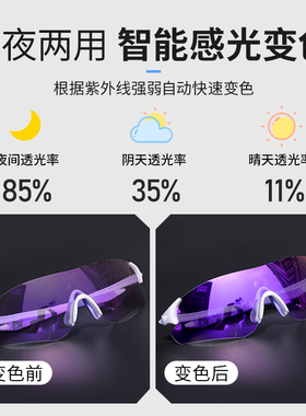 【好物体验专享】镜音跑步眼镜户外运动防风防紫外线马拉松太阳镜