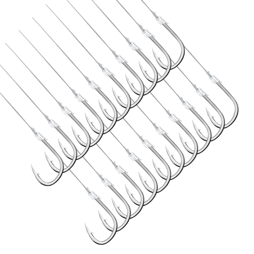 Рыба -линия завязать рыбной крючок полный комплект подкладки с двойным крючком готовой крючок с золотой рукав Isei Anti -Wound Fish Fishing