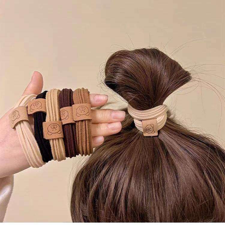 加粗小熊头绳新款高端发圈女扎头发橡皮筋高弹力耐用发绳女生皮套,淘宝优惠券,粉丝福利购,淘宝优惠卷