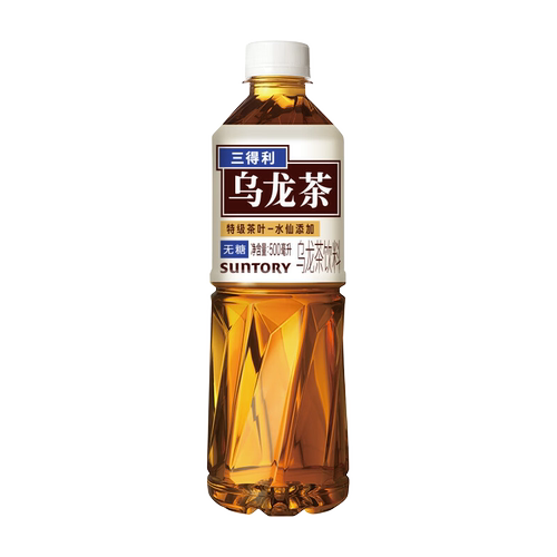 三得利无糖乌龙茶500ml*15瓶整箱特级茶多酚低0脂0卡经典