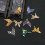 Акриловые трехмерные серьги, подвеска, аксессуары ручной работы