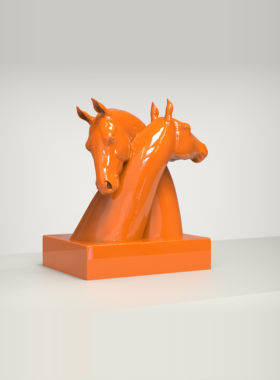 任亮《共生》系列作品装饰摆件