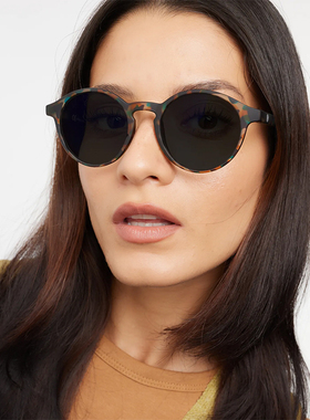 BARNER复古玳瑁色太阳镜