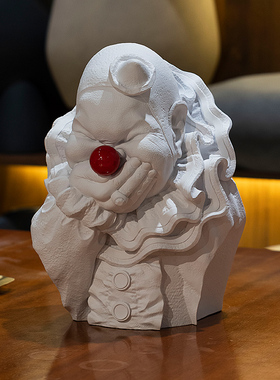 SECRET树脂小丑雕塑艺术摆件