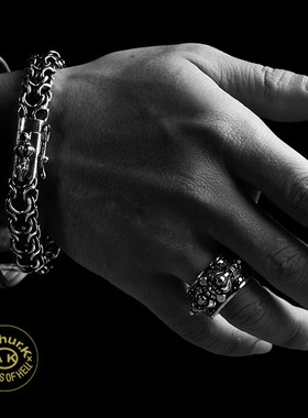 男女通用925银日本原创设计戒指