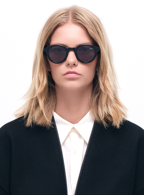 AYSTUDIOS复古圆形框男女太阳镜