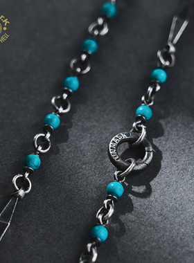 Arthur.k男女翠光天然松石项链