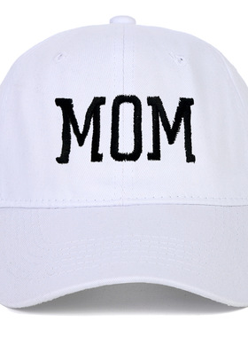 韩版男女情侣棒球帽全棉软顶DAD MOM 刺绣复古运动休闲鸭舌帽多色