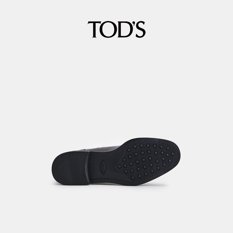 【限时特惠】TOD'S官方正品女士真皮经典切尔西靴短靴套筒靴女靴