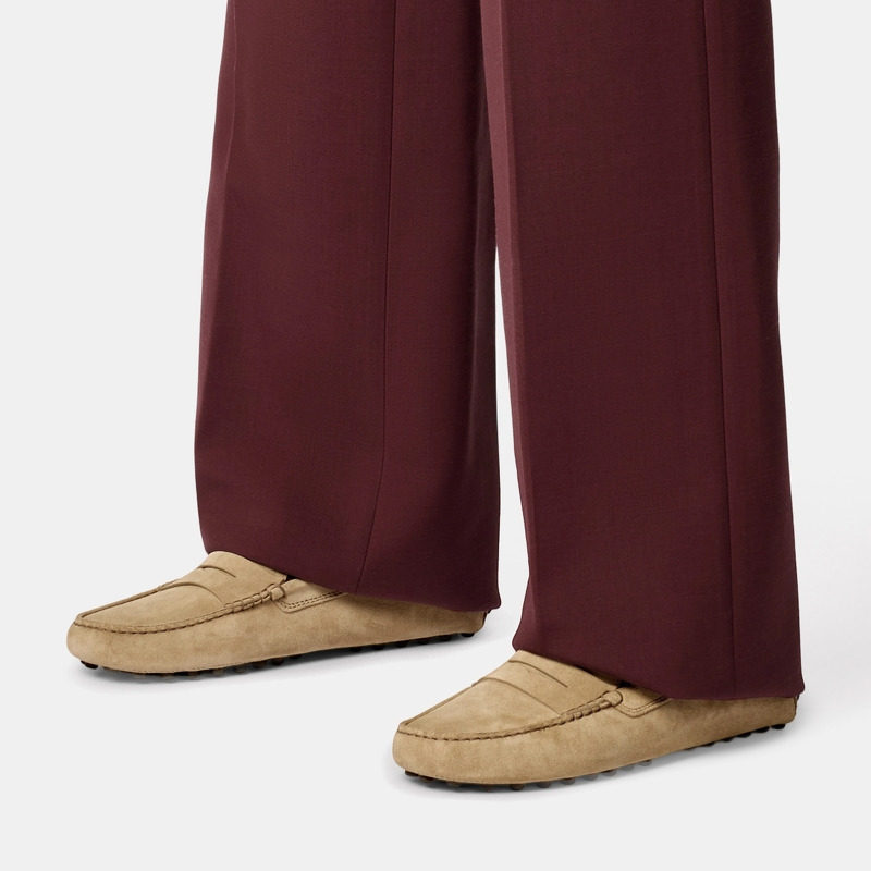 TOD'S官方正品2025秋冬新品女士皮革豆豆鞋平底鞋单鞋休闲鞋女鞋,淘宝优惠券,粉丝福利购,淘宝优惠卷