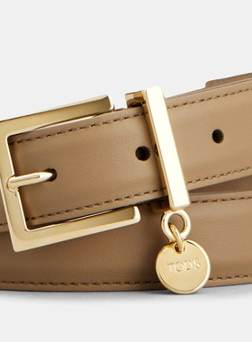 TOD'S女士休闲风格皮革腰带
