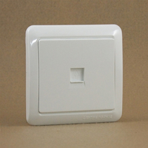 Limp Switch 86 Type One Phone Socket United 86 Series Phone Panel 2 Core Phone Outlet