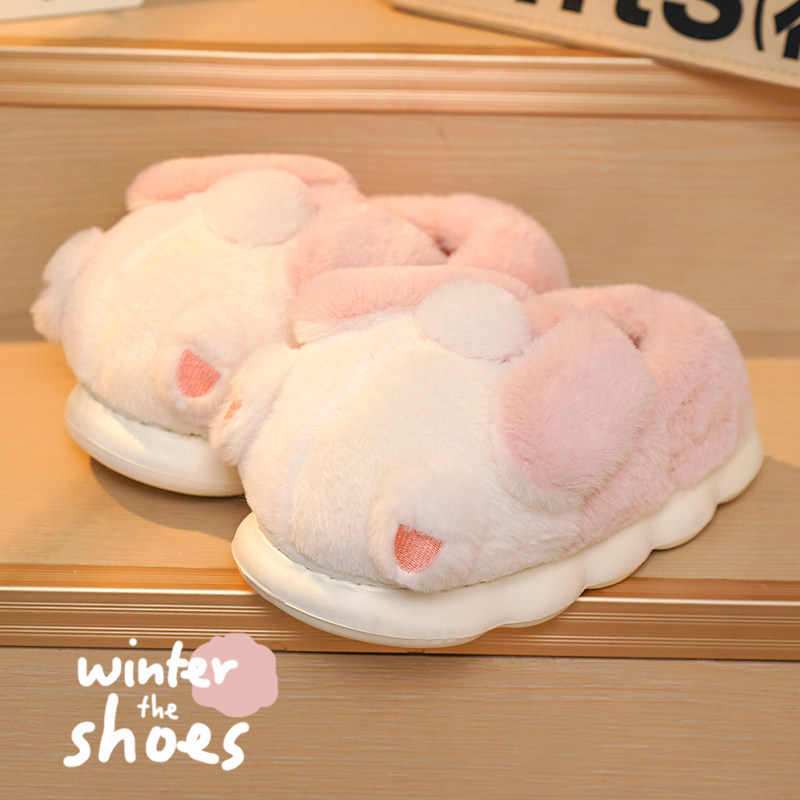 可爱包跟棉拖鞋女冬季2025新款室内家居防滑暖绒可外穿厚底棉鞋冬,淘宝优惠券,粉丝福利购,淘宝优惠卷