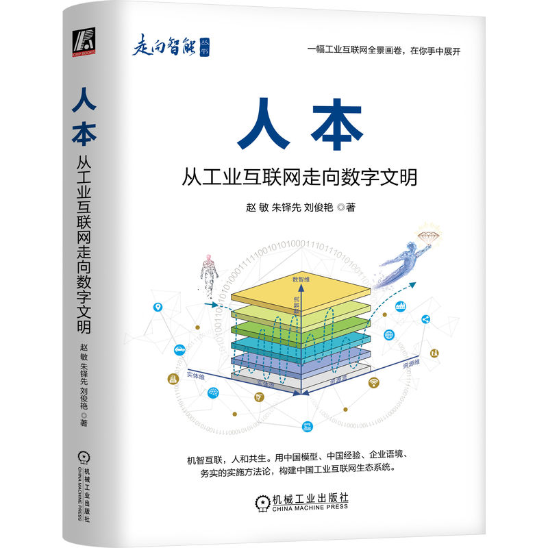 签名版 官网正版 人本 从工业互联网走向数字文明 赵敏 朱铎先 刘俊艳 进阶模型 泛在连接 要素融合  分工协同 需求驱动 问题导向 - 图3