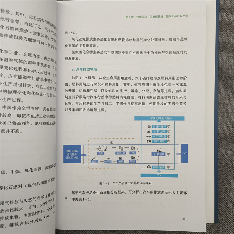 官网正版 碳中和与汽车 中国汽车产业的零碳之路 刘斌 生产 行驶 产业预测 情景设置 排放分析 制造 交通 材料 能源 技术路径