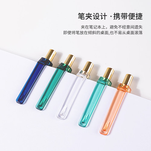 满25包邮得力纽赛NS557按动中性笔臻顺滑0.5mm水笔简约时尚签字笔 - 图0