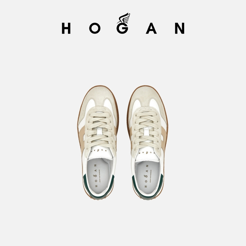 【季末特惠】HOGAN女鞋Platform系列复古休闲鞋 - 图1