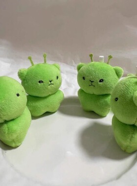 新款小红书同款外星猫咪入侵地球手作玩偶挂件超软萌配饰礼物超萌