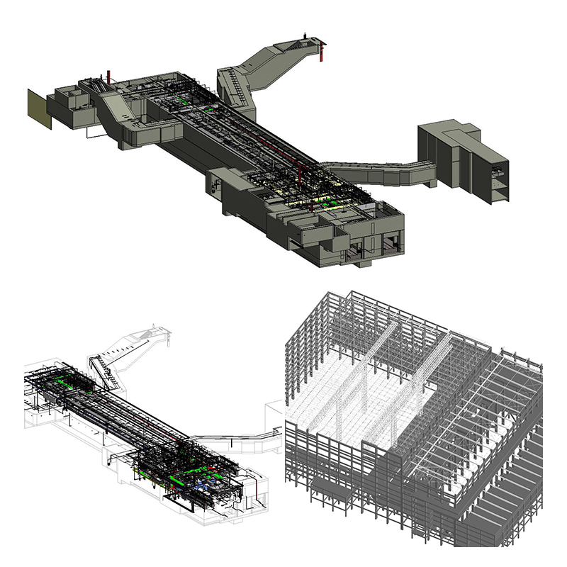 Revit建模代画广联达造价代做lumion渲染动画3DSU效果图 - 图2