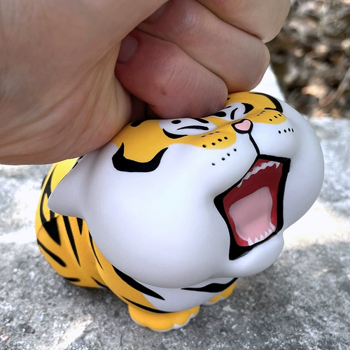 Игрушка, слайм, кукла, антистресс, тигр