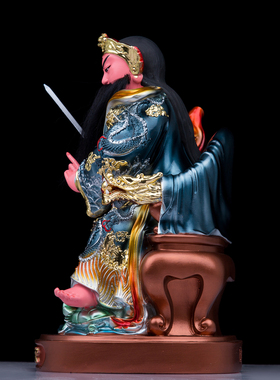 树脂保平安客厅真武祖师神像