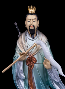 圣丰树脂祝福纯手工吕洞宾神像