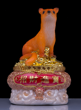 石材中式客厅五大家摆件神像