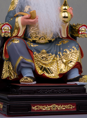 树脂桌面胡秀华先师摆件