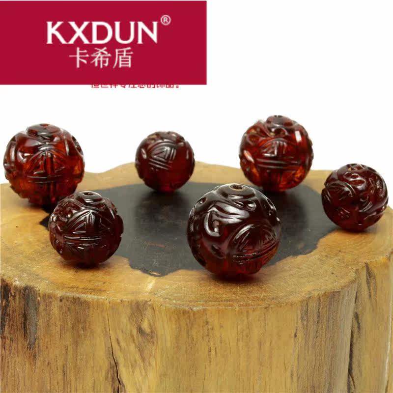 kxdun /卡希盾再造缅甸琥珀血珀 卡希盾其他DIY饰品配件