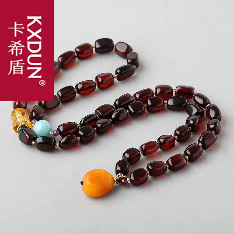 kxdun血珀随型多圈男女款天然手串 卡希盾手链