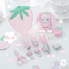 RosyPosy soft strawberry mini stationery set