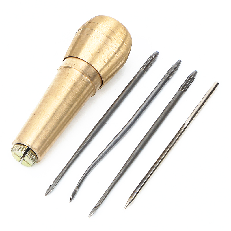 大号铜锥子直孔直勾弯针修鞋工具纳鞋底上鞋锥子钩针锥子套餐,淘宝优惠券,粉丝福利购,淘宝优惠卷