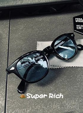 包邮户外露营遮阳NBHD 24SS复古太阳镜墨镜男女同款驾驶墨镜篮片