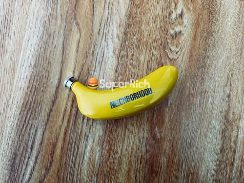 包邮nbhd户外露营酒壶金属不锈钢香蕉趣味造型便携不锈钢厚实摆件 - 图3